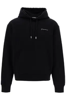 Jacquemus: Чёрный свитшот  Le Sweatshirt Brodé