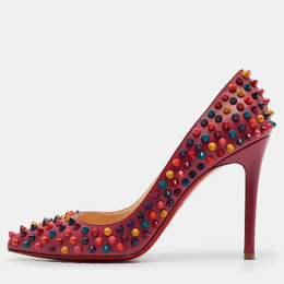 Christian Louboutin: Розовые туфли  Pigalle