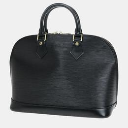 Louis Vuitton: Чёрная сумка  Épi