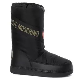 Love Moschino: Чёрные угги 