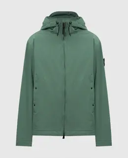 Stone Island: Зелёная куртка 