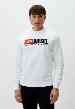 Diesel: Белый свитшот 