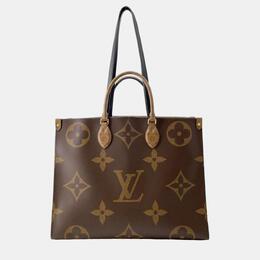 Louis Vuitton: Коричневая сумка 