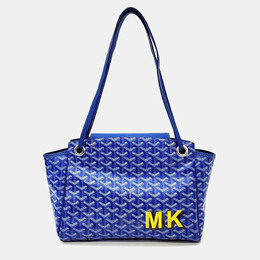 Goyard: Голубая сумка 