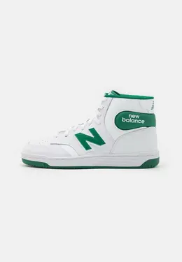 New Balance: Белые кроссовки 