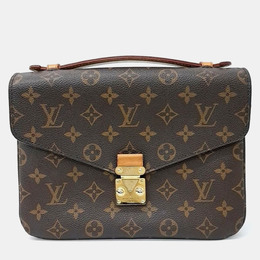 Louis Vuitton: Коричневая сумка 