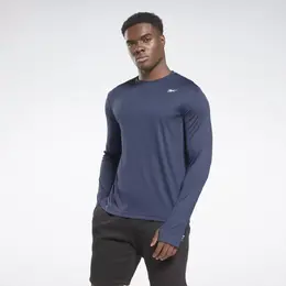 Reebok: Синий свитшот  Training