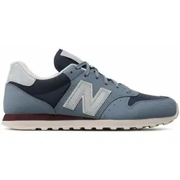 New Balance: Голубые кроссовки  500