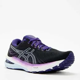 ASICS: Тёмные кроссовки 