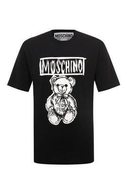 Moschino: Хлопковая футболка 