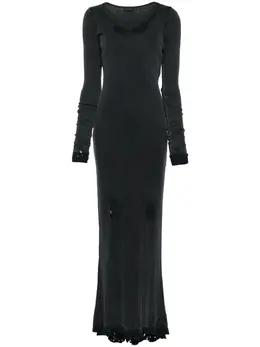 Balenciaga: Длинное платье 