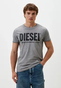 Diesel: Серая футболка 