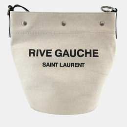 Saint Laurent Paris: Бежевая сумка  Rive Gauche