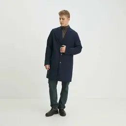 Pepe Jeans: Тёмное пальто 