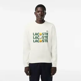 LACOSTE: Белый свитшот 