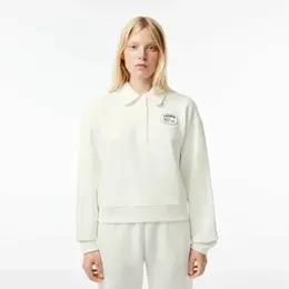 LACOSTE: Белый свитшот 