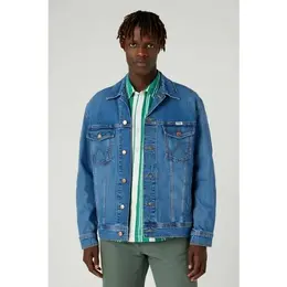 Wrangler: Синяя куртка 