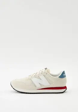 New Balance: Бежевые кроссовки 