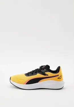 PUMA: Оранжевые кроссовки 