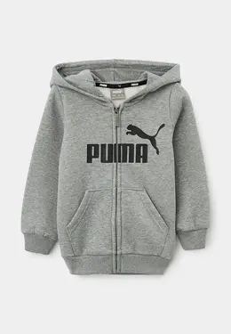 PUMA: Серая толстовка 