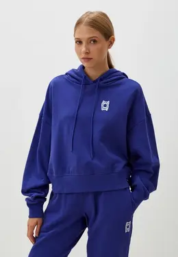 PUMA: Фиолетовая толстовка 