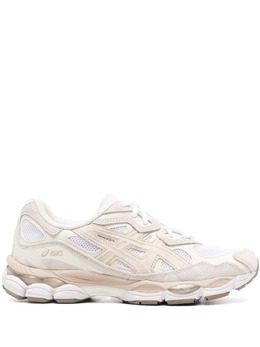 ASICS: Бежевые кроссовки  Gel