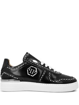 Philipp Plein: Чёрные кроссовки 