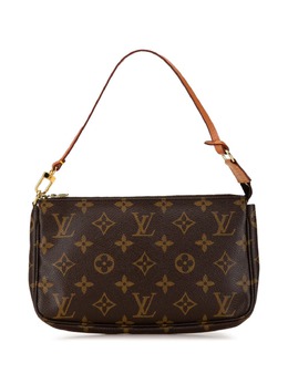 Louis Vuitton Pre-Owned: Коричневая сумка 