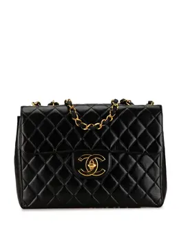 CHANEL Pre-Owned: Чёрная сумка 