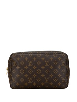 Louis Vuitton Pre-Owned: Коричневый клатч 