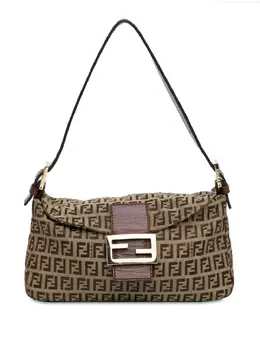 Fendi Pre-Owned: Коричневая сумка 