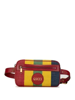 Gucci Pre-Owned: Сумка в полоску 