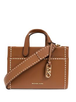 Michael Kors: Коричневая сумка-шоппер 
