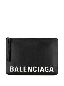 Balenciaga Pre-Owned: Чёрный клатч 