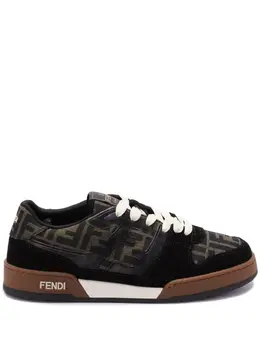 FENDI: Коричневые кроссовки 