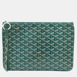 Goyard: Зелёная сумка 