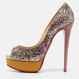 Christian Louboutin: Розовые туфли 