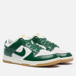 Nike: Зелёные кроссовки  Dunk Low