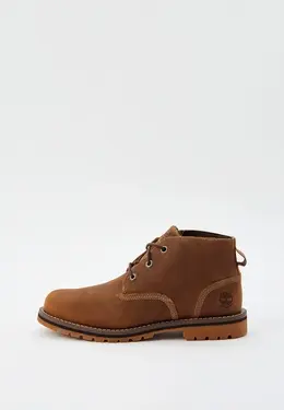 Timberland: Коричневые ботинки 