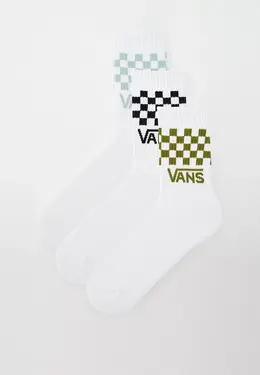 Vans: Белые носки 