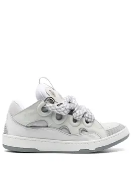 Lanvin: Светлые кроссовки  Curb