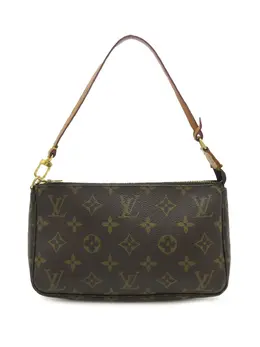 Louis Vuitton Pre-Owned: Коричневая сумка 