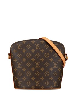 Louis Vuitton Pre-Owned: Коричневая сумка через плечо 