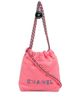 CHANEL Pre-Owned: Блестящая сумка 