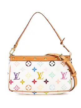 Louis Vuitton Pre-Owned: Белая сумка 