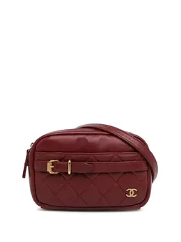 CHANEL Pre-Owned: Красная сумка через плечо 