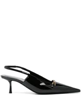 Saint Laurent: Чёрные туфли 