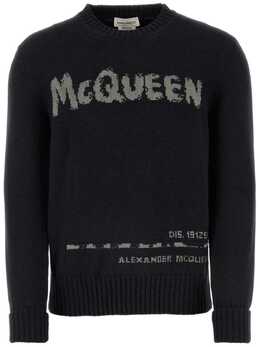 Alexander McQueen: Трикотажный свитер 