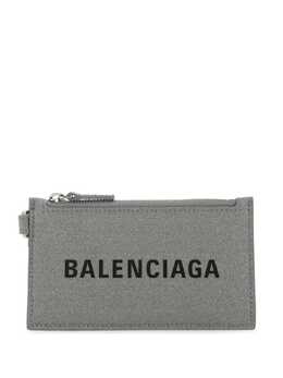 Balenciaga: Картхолдер  Cash с принтом