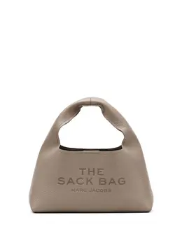 Marc Jacobs: Серебристая сумка  The Leather